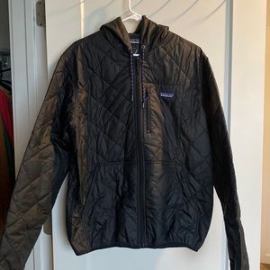 Men’s bomber quilted hoody jacket - Patagonia